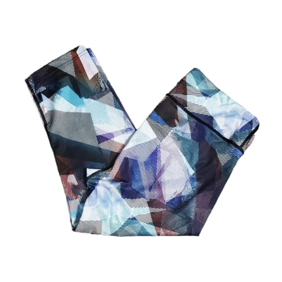 SHOACTIVE Women's Athletic Workout Yoga Capri Leggings M - Picture 2 of 5